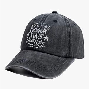 Stylish Light Black/Gray Cotton Cap